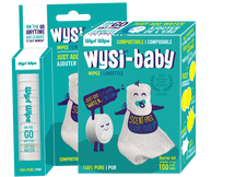 Wysi baby: Starter Kit;  & To Go tube packaging